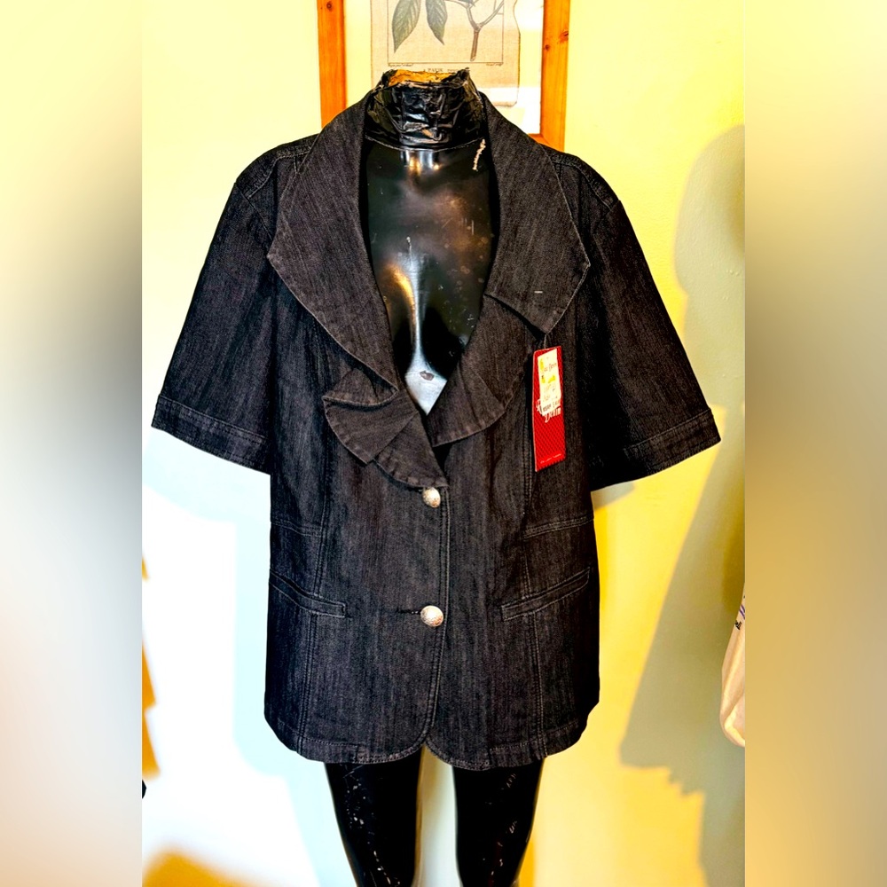 Rustic Denim Jacket Sz. 1X (NWT)